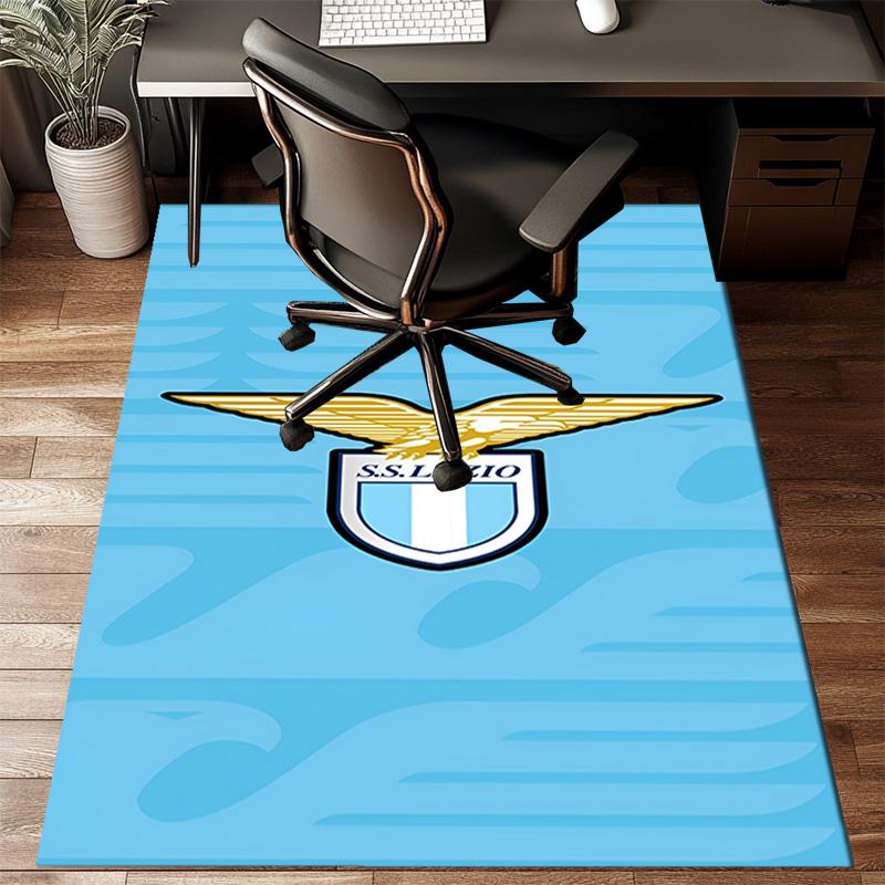 Lazio Football Club Emblem Rug Office Floor Mat - Machine Washable for Bedroom, bedroom, livingroom, Room Decor Fan Gifts Christmas