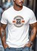 Unisex Vintage Route 66 Tshirt Americas Highway Road Sign Graphic Short Sleeve Casual Travel Biker Basic Tops