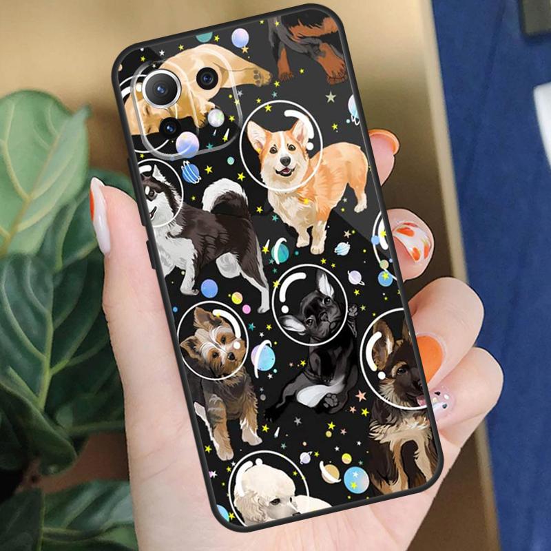 French Bulldog Beagle Dogs Pattern Case For Xiaomi 15T 14T 13T Pro 14 15 Ultra 17 Pro Max POCO X7 F8 Pro X5 X6 F5 F6 F7 Coque