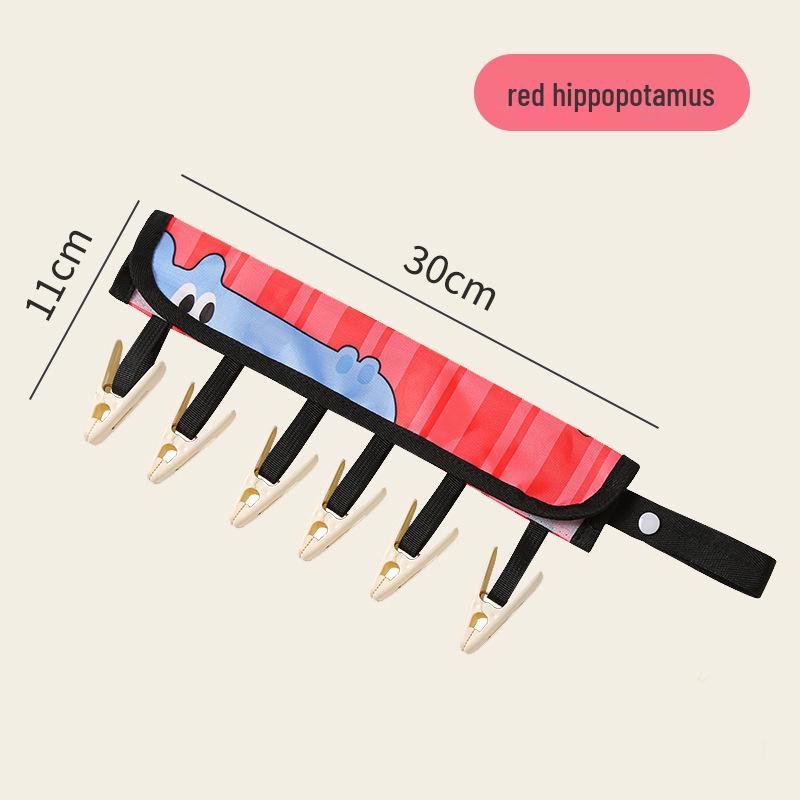Travel Portable Folding Hanger with Clips for Dorms and Trips