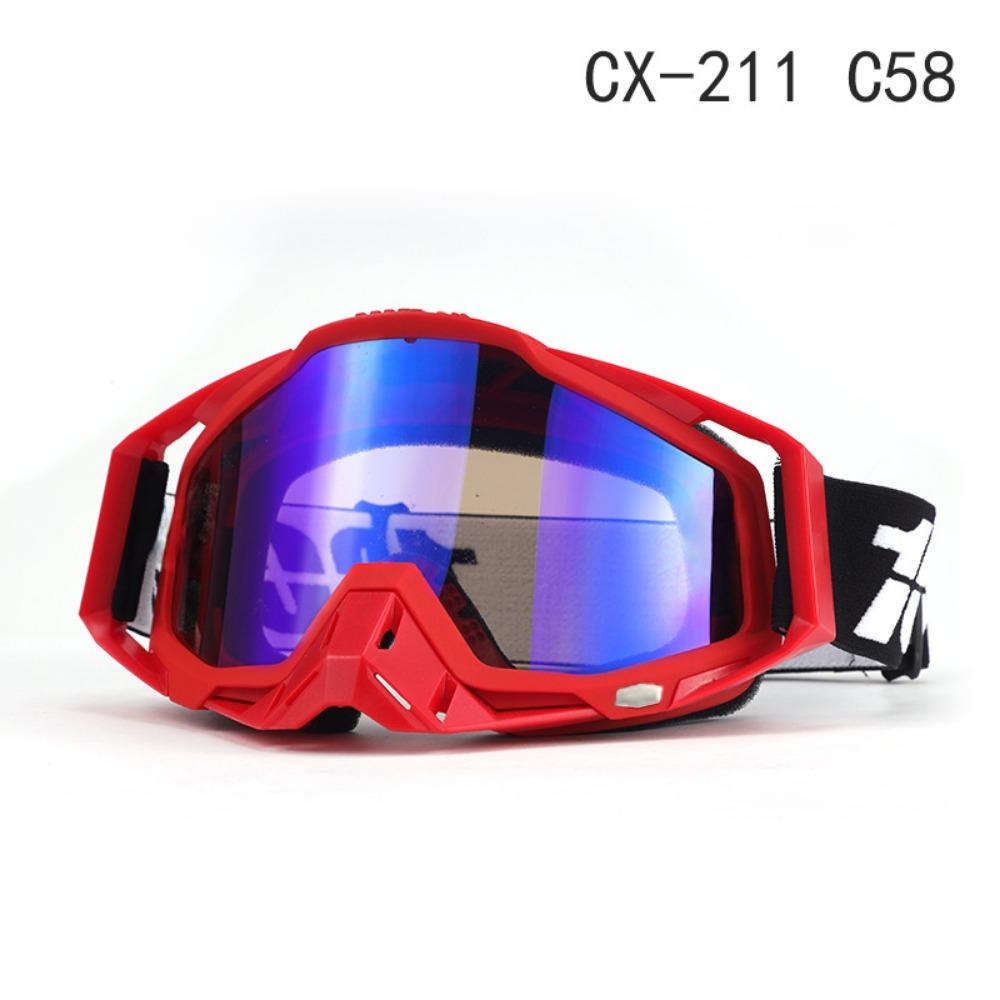Goggles Motorcycle Goggles Ski Goggles Cross-border 100% Downhill Off-Road Windproof Goggles Outdoor 100% Riding