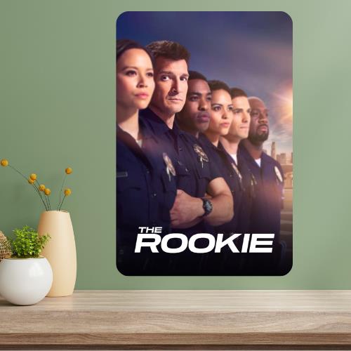 The Rookie TV Show Metal Poster Sign 20x30cm(7.8x11.8inch)