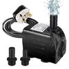 Water Pump Submersible Water Pump 400gph 1500l/h Ultra-quiet 25w Fountain Pond Aquarium Fish Tank Pump With 48 Hours Anti Dry Burning1pcs