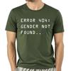 Camisetas Divertidas De Error 404 Para Hombre Y Mujer Camiseta Informal De Moda 100 De AlgodóN No Encontrada No B
