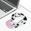 Comfortable Cow Style Mouse Pad Singlesided Cartoon Style Cartoon Wrist Protected Pad Gel Wrist Support Home Office