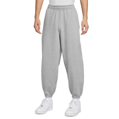 Pantalones Casuales Cómodos con Puño Solo Swoosh para Hombre Ropa de Abajo Gris Oscuro HV1089-063