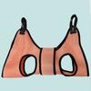 Pet Grooming Hammock Breathable Mesh Dog Grooming Sling Cat Restraint Hammock with Security Strap for Small Medium Dogs Cats Nail