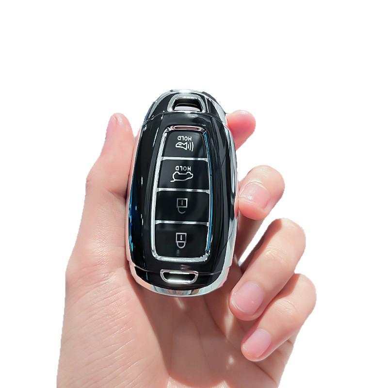 Modern CousTuos Key Case 21-24: 5/4 Button Car Protective Shell for Beijing Model
