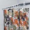 Unique Bath Decorcolorful Shower Curtain With Abstract Design Modern Art Print For Bathroom Decoration 3D Waterproof Fabric Prin