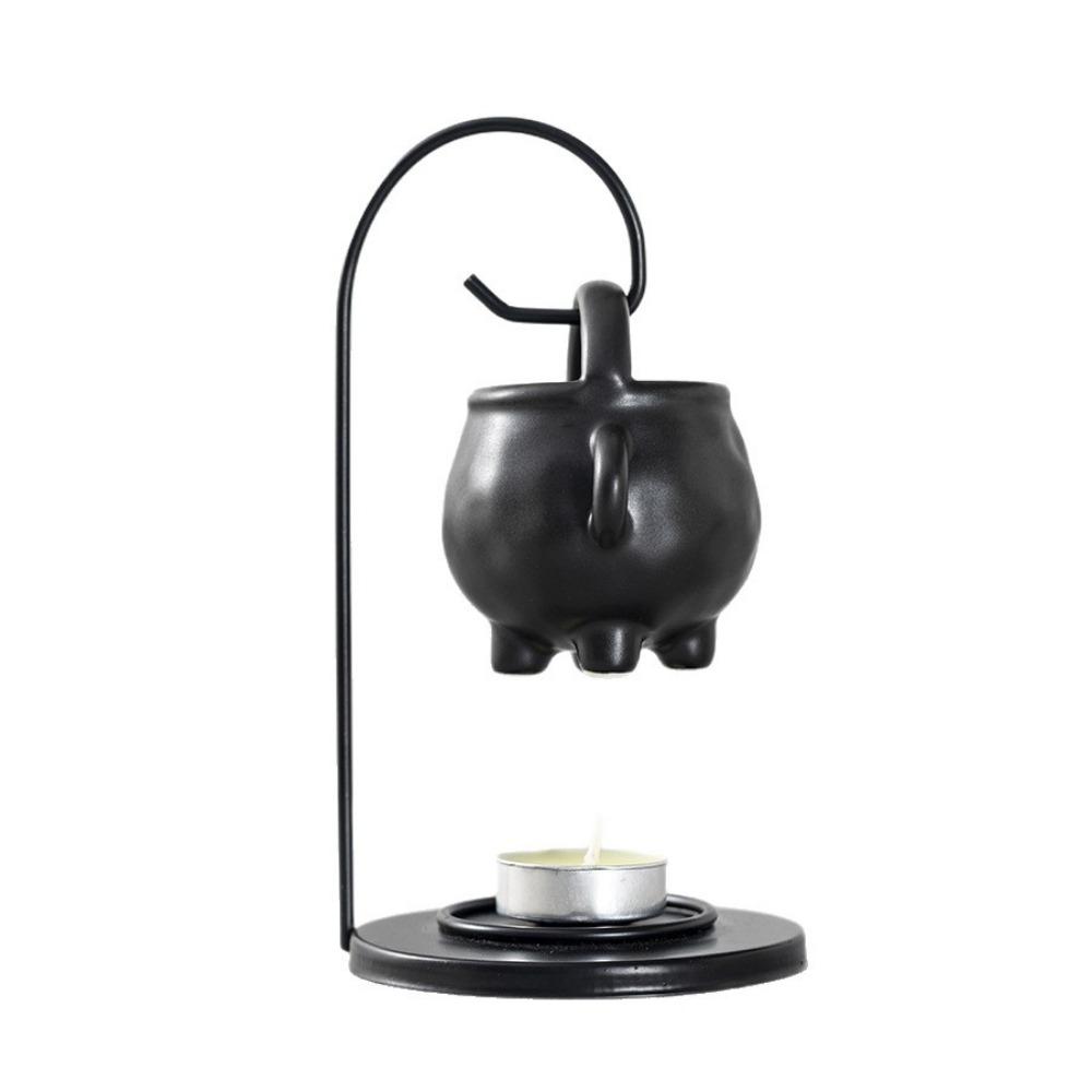 Moon Aromatherapy Stove Hanging Design Tealight Holder Decorative Essential Oil Burner  SPA Use