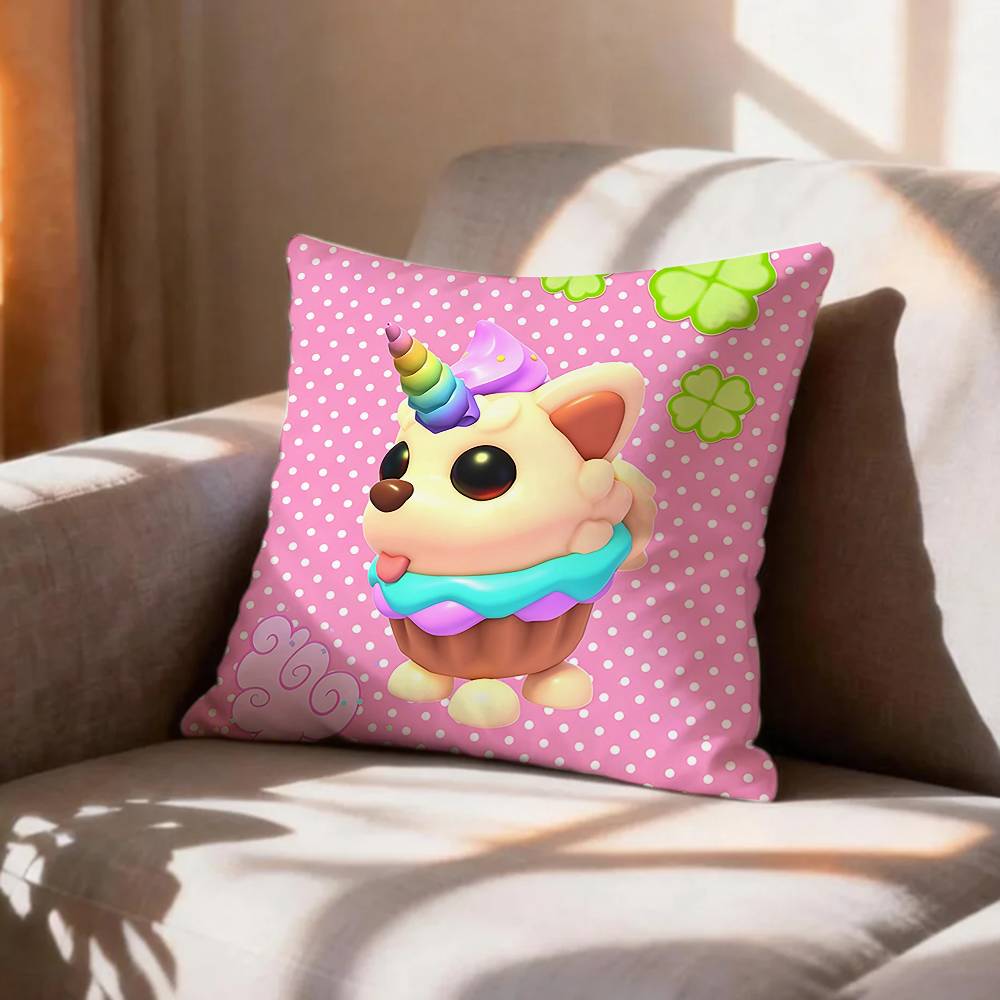VectorArt AAdopt Me Game Pillow Case Pattern Printed Pillowcase For Living Room Sofa Cushion Cover