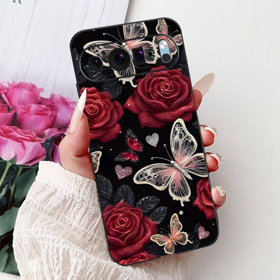 For Google Pixel 9 Pro Case Pixel9A New Fashion Painted Cover Soft TPU Phone Case For Google Pixel 9A Pixel9 Pro Back Cover Bags