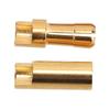 5.5mm Gold Plated Male and Female Banana Plug Gold Plated Male Female Banana Connectors Plug RC