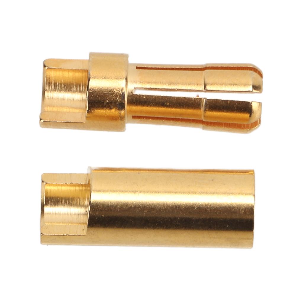 5.5mm Gold Plated Male and Female Banana Plug Gold Plated Male Female Banana Connectors Plug RC