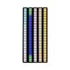 Car Sound Control Rechargeable Light RGB Voice-Activated Music Rhythm Ambient Light with 32 LED 18 Colors Car Home Decoration Lamp