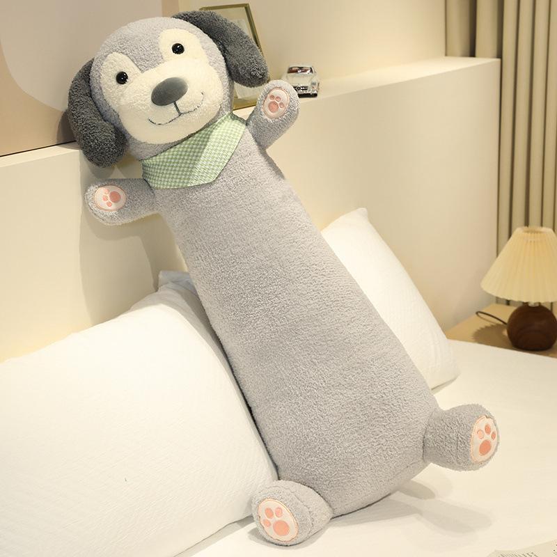 Large Cute Dog Body Pillow for Side Sleepers - Plush Sleep Aid and Bed Companion