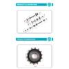 For CFMOTO 450SR Small Gear Output Sprocket Combination 14 Teeth CF400-6 SR450 Motorcycle Accessories Original Parts