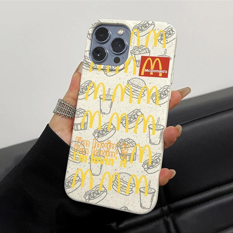 

Креативний чохол для iPhone 17 Pro Max, сумісний з McDonald s, для моделей Apple 16 Plus/14/13/12 iPhone 15