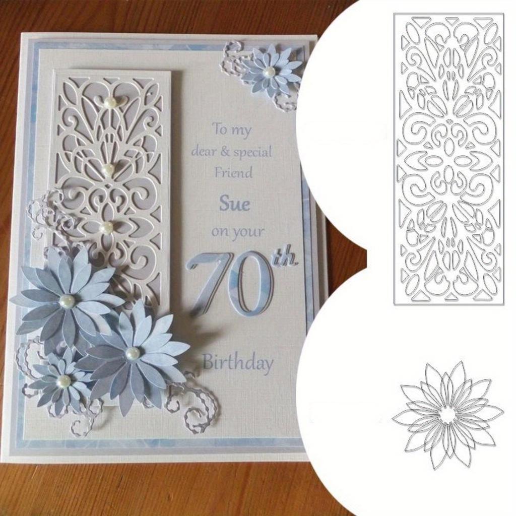 Grußkarten-Abdeckung, Metall-Stanzformen, DIY, Scrapbooking, Prägung, Papier, Kartenalbum