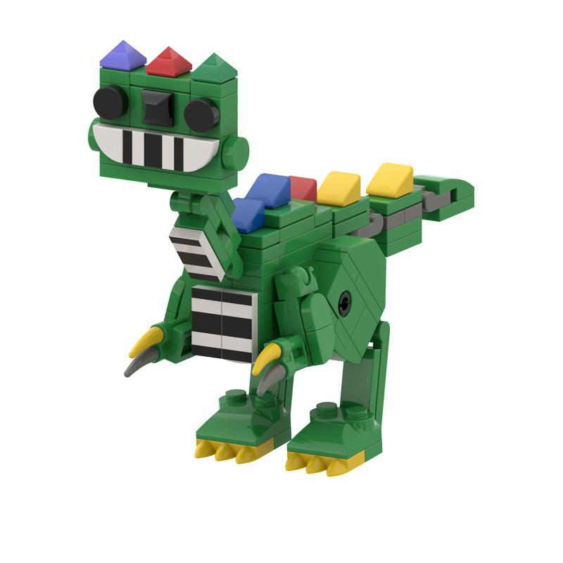 

Poppy Playtime Chapter 4 Plastic Block Building Kids Diy Assembling Toy Gift Green