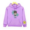 Merch A4 VladA4 Print Hoodies Kawaii Cartoon Grafik Kinder Sweatshirt Langarm Jungen und Mädchen Pullover Kapuzenoberteile Niedlich