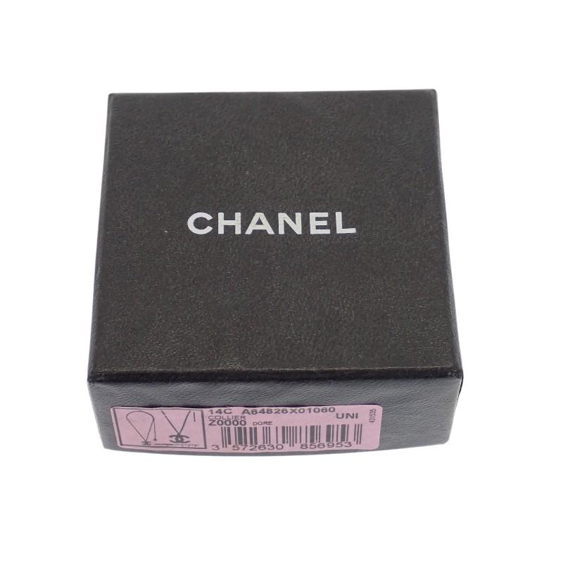 CHANEL  A64826 X01060 Necklace gold metal Women