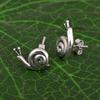Schnecken Ohrstecker - 925er Sterlingsilber