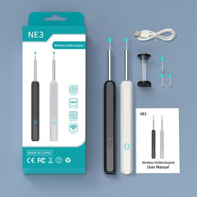 USB Rechargeable Visual Ear Digger With Light Waterproof Washable For Kids And Adults Safe Ear Cleaning Tool