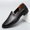 Genuine Leather Loafers Mens Design Moccasin Fashion Slip on Flats Comfy Casual Shoes Handmade Male Boat Footwear Driving Shoes
