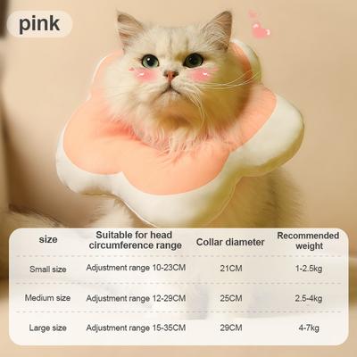 Madden Cat Anti Lick and Anti Bite Waterproof Neck Cover Multifunctional Neck Shame Ring Cat Neck Cover Adjustable Neck Ring