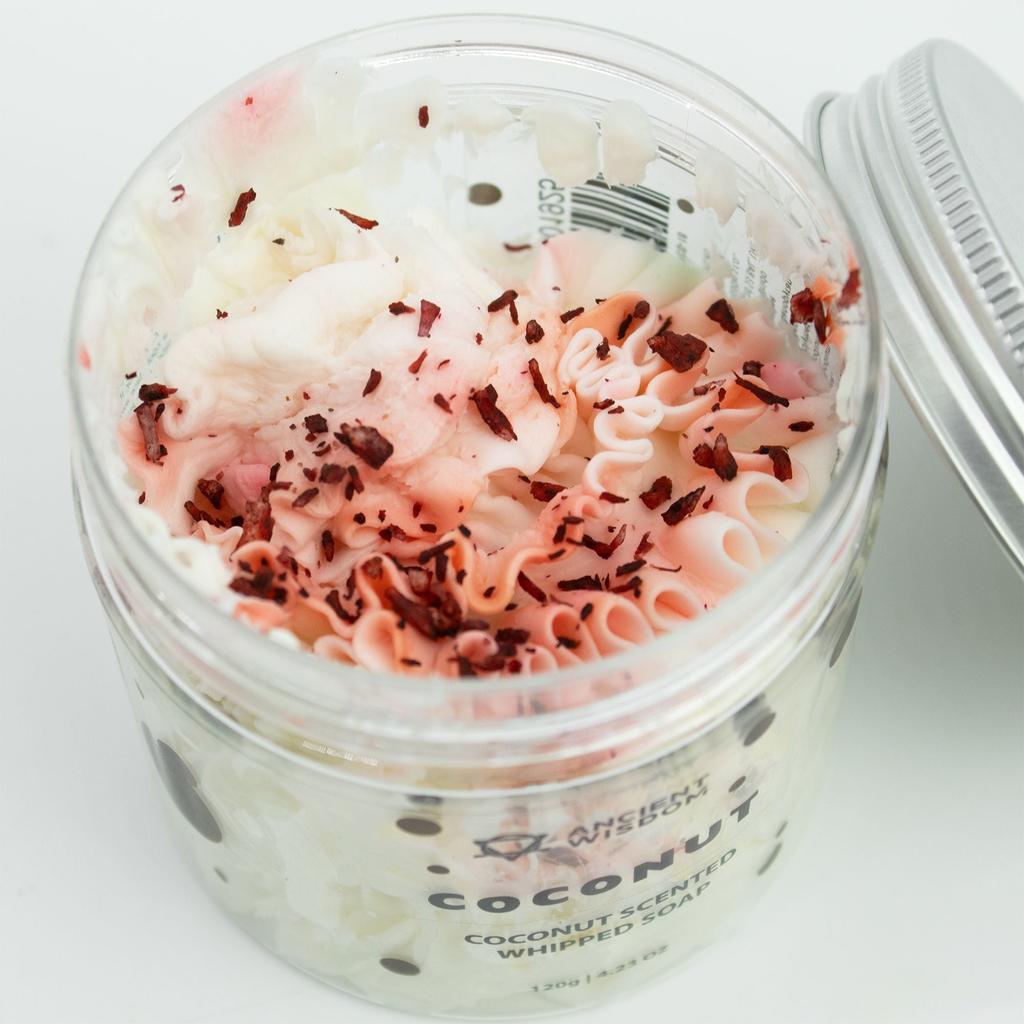 2x Coconut Whipped Soap 120g