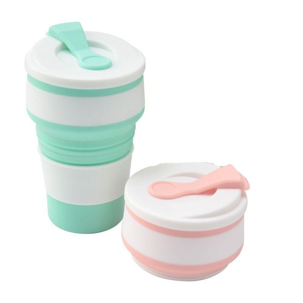350ml Folding Water Cup Multifunctional Drinking Cup Minimalist Water Bottle Coffee