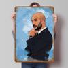 Pep Guardiola Portrait Tinplate Signs Sport Poster Wand Deko Custom Metal Sign for Wall Art Decoration Pictures Wall Decor Bar