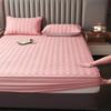 2026 New Quilted Fitted Bed Sheet - 60% Xinjiang Cotton Mattress Protector