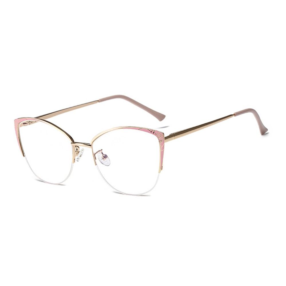 Eye Protection Anti-Blue Light Glasses Blue Ray Blocking Metal Frame Eyewear Ultralight Optical Spectacle Eyeglass Men Women