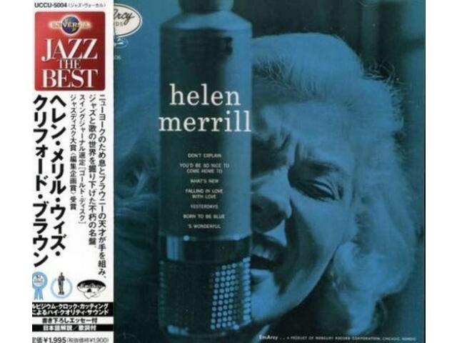 

[SHM-CD] Хелен Меррилл с Clifford Brown Ltd / под ред.. Хелен Меррилл UCCU-5755 НОВЫЙ