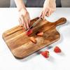 Natural Wood Grain Acacia Cutting Board Double-sided Board