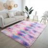 Nordic Ins Wind Tie-dye Gradual Change Silk Plush PV Plush Living Room Coffee Table Mattress Bedside Bedroom Dining Room Carpet