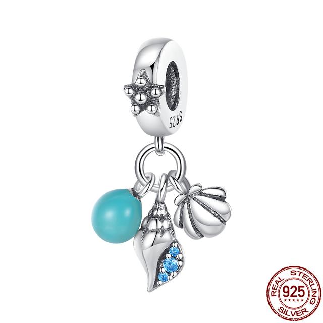 925 Sterling Silver Magic Color Chameleon Luminous Series Beads Suitable Fit Bracelet Charm Ms Jewelry Gift 