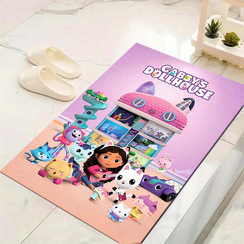 Gabby Dollhouse Carpet Rug for Living Room Bedroom Home Sofa Decoration,Kids play Non-slip Floor Mat