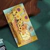 Van Gogh Oil Painting Style Bookmark Vintage Metal Book Page Book Decoration Tassels Bookmarks Student Office Supplies