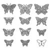 12 Butterfly Designs Carbon Steel Die-Cutting Mold for DIY Crafts, New Arrival May 2022