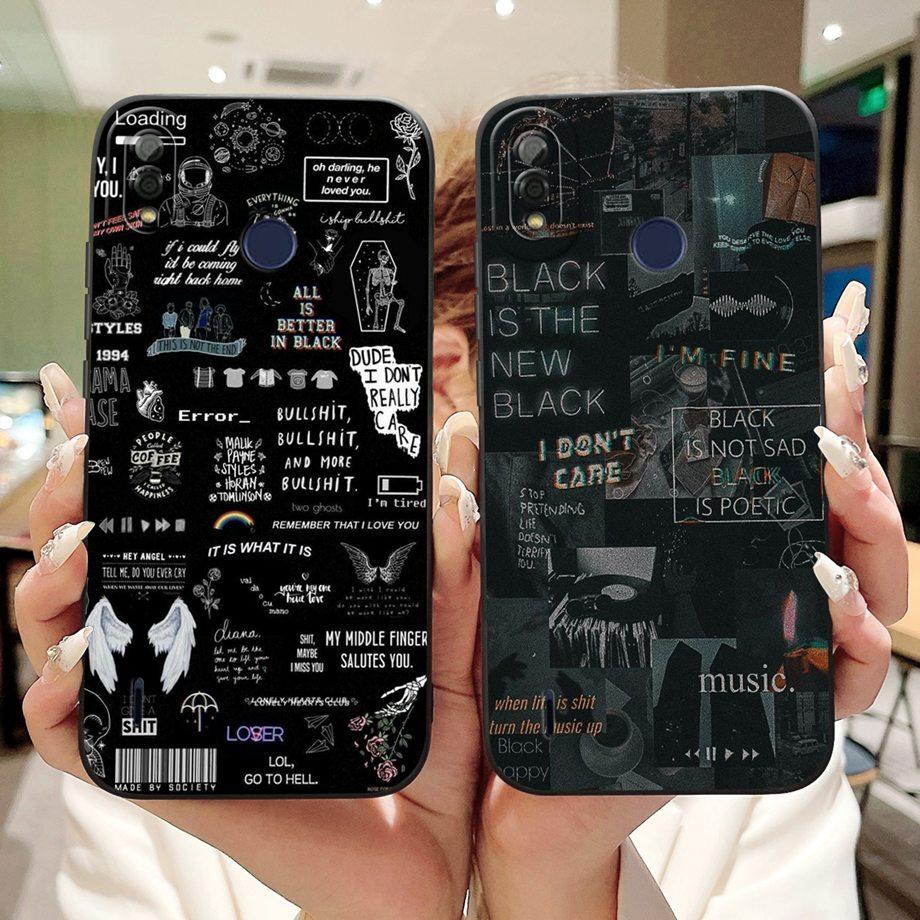 Moon Night Gothic Style Phone Case For Itel P33 Plus P33+ Back Cover Soft Silicone Bumper Coque ITELP33 P 33 Capa