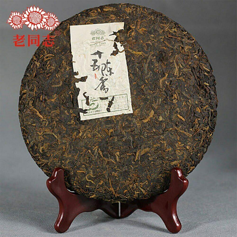 Haiwan 2014 Ripe Puer k 15. výročí patnácti Chen Xiang Pu-erh čajový dort 357 g