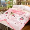 Washed Watermelon Printed Cotton Summer Air Conditioning Quilt For Gift Bedroom
