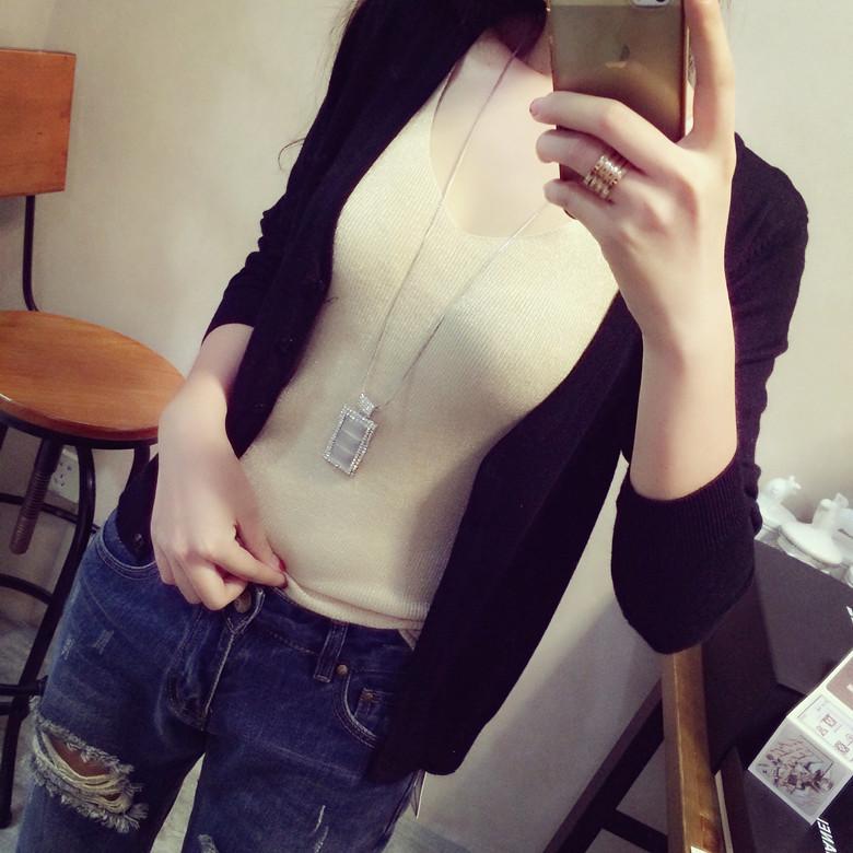 2025 Spring & Autumn Korean-Style Wool Cardigan Sweater, Plus Size, Women's Knitted Outerwear Top