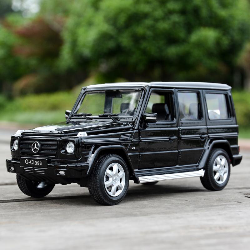 Welly 1/24 Mercedes-Benz G-Class SUV Alloy Car Model Diecast Metal Toy Off-Road Vehicle Car Model Simulation Collection Kid Gift