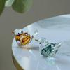 Crystal Glass Animal Ornaments: Cat, Dog, Bird - Creative Desktop Decorations & Gifts