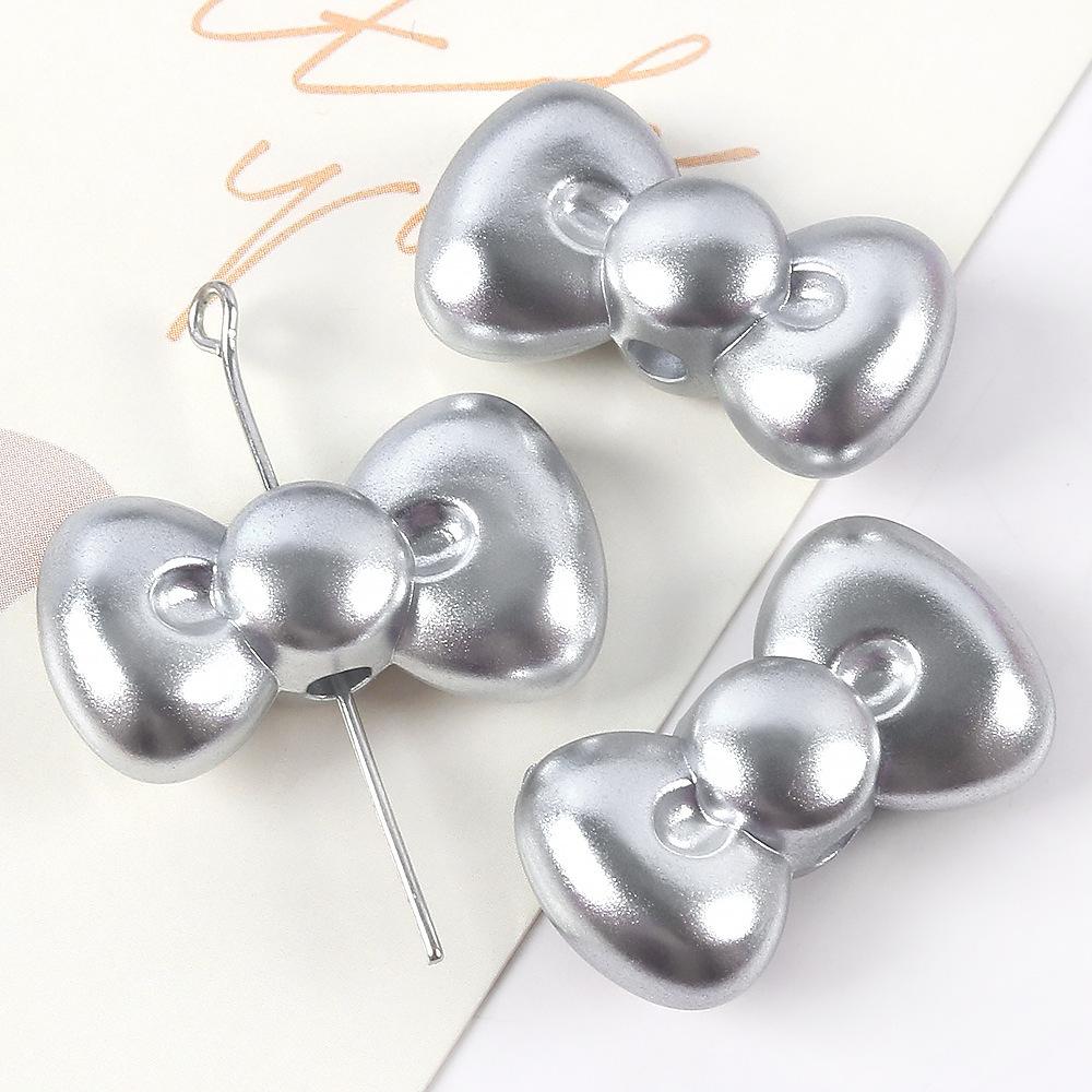 

10pcs Bow Star Resin Acrylic Beads For Necklace Bracelets 15x26mm Plastic Spacer Beads Diy Jewelry Making Beading Accessories
