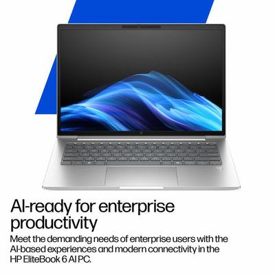 HP Laptop - EliteBook 6 G1i - 14" - Intel Core Ultra 7 - 16 GB RAM - 512 GB SSD
